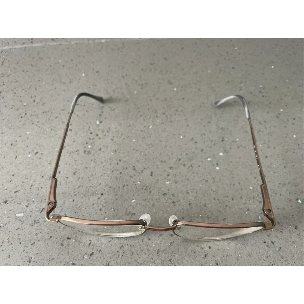 Vintage On Guard Aviator Eyeglasses Frame ONLY OG Z87 2 54-17-140 W GUARD Bronze